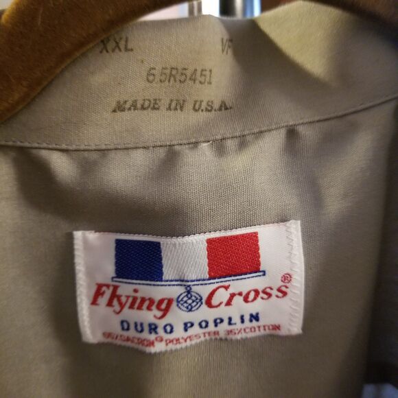 Flying Cross gray uniform shirts size 2xl 2 count - Picture 2 of 12